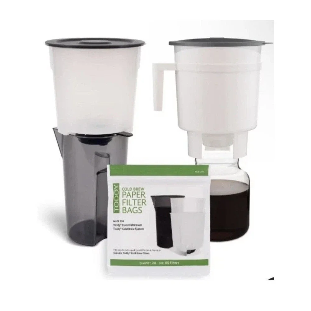 Lot of 6 Toddy Cold Brew Paper Filter Bags THMPFF20 20ct OS 13x11.5” 120 Total